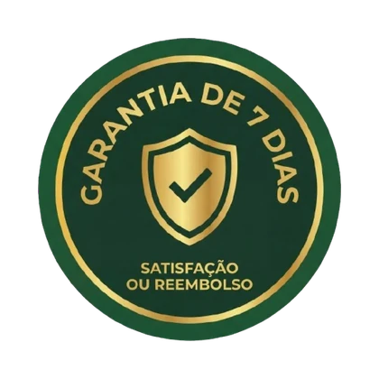 Garantia de 7 dias - Satisfação ou Reembolso